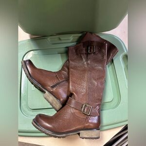 Steve Madden Brown Heeled Boots